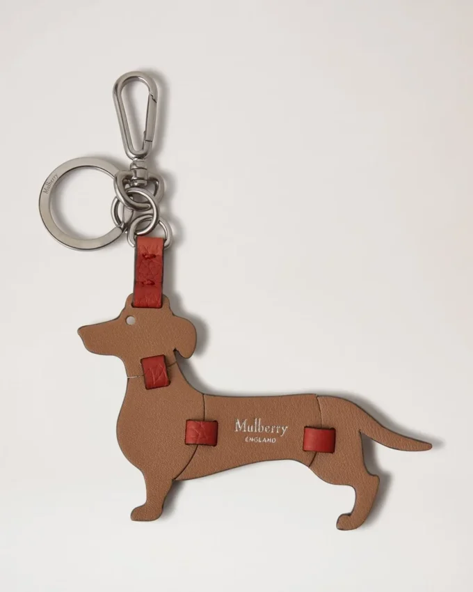 Puzzle-Schlüsselanhänger – Dackel Teak Silky Calf Damen Puzzle-Schlüsselanhänger – Dackel Teak Silky Calf Damen