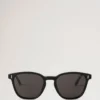 Quinn Sonnenbrille Schwarze Bio-Acetat-Sonnenbrille Quinn Sonnenbrille Schwarze Bio-Acetat-Sonnenbrille