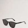 Quinn Sonnenbrille Schwarze Bio-Acetat-Sonnenbrille Quinn Sonnenbrille Schwarze Bio-Acetat-Sonnenbrille