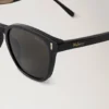 Quinn Sonnenbrille Schwarze Bio-Acetat-Sonnenbrille Quinn Sonnenbrille Schwarze Bio-Acetat-Sonnenbrille
