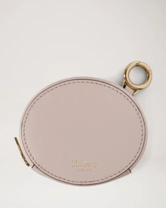 Reißverschluss-Etui-Schlüsselanhänger Blossom Pink Micro Classic Grain