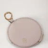 Reißverschluss-Etui-Schlüsselanhänger Blossom Pink Micro Classic Grain Reißverschluss-Etui-Schlüsselanhänger Blossom Pink Micro Classic Grain
