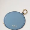 Reißverschlusstasche mit Schlüsselring Brighton Blue Micro Classic Grain Reißverschlusstasche mit Schlüsselring Brighton Blue Micro Classic Grain