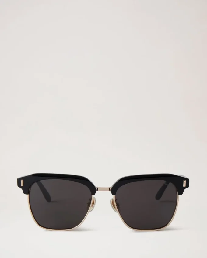 Rowan Sonnenbrille Schwarze Bio-Acetat-Sonnenbrille Rowan Sonnenbrille Schwarze Bio-Acetat-Sonnenbrille
