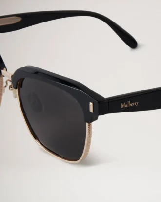 Rowan Sonnenbrille Schwarze Bio-Acetat-Sonnenbrille Rowan Sonnenbrille Schwarze Bio-Acetat-Sonnenbrille
