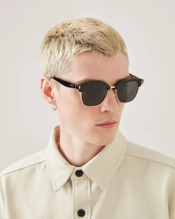 Rowan Sonnenbrille Schwarze Bio-Acetat-Sonnenbrille Rowan Sonnenbrille Schwarze Bio-Acetat-Sonnenbrille