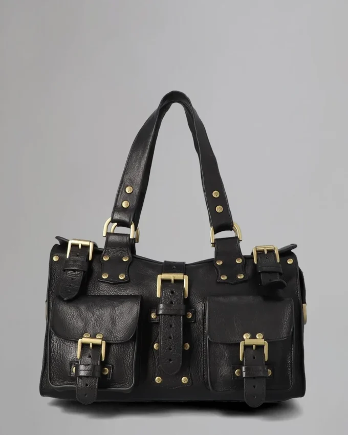 Roxanne Gebrauchte schwarze, natürlich pflanzlich gegerbte Taschen Roxanne Gebrauchte schwarze, natürlich pflanzlich gegerbte Taschen