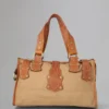 Roxanne Secondhand Beige & Hellbraun Canvas & Leder Roxanne Secondhand Beige & Hellbraun Canvas & Leder