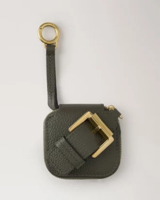 Roxanne Tech-Tasche mit Reißverschluss, Juniper Green, klein, klassisches Narbenmuster Roxanne Tech-Tasche mit Reißverschluss, Juniper Green, klein, klassisches Narbenmuster