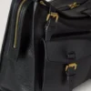 Roxanne-Umhängetasche aus schwarzem Hochglanzleder von Mulberry Roxanne-Umhängetasche aus schwarzem Hochglanzleder von Mulberry
