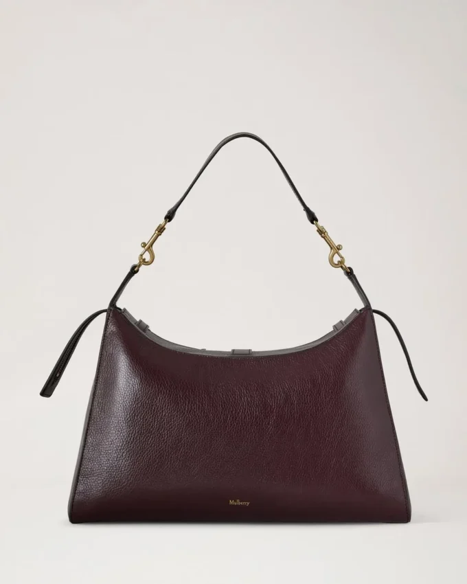Roxanne Umhängetasche Oxblood Hochglanzleder Roxanne Umhängetasche Oxblood Hochglanzleder