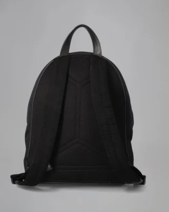 Rucksack mit Reißverschluss, Secondhand Black Mesh Secondhand-Taschen