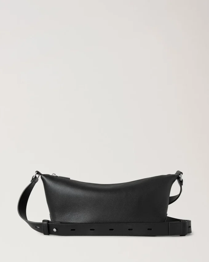 Rye Small Messenger Schwarz Geschmeidiges Kalbsleder Herren Rye Small Messenger Schwarz Geschmeidiges Kalbsleder Herren
