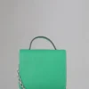 Sadie Square Secondhand-Tasche in Lawn Green aus Silky Calf-Ledern Sadie Square Secondhand-Tasche in Lawn Green aus Silky Calf-Ledern