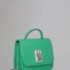 Sadie Square Secondhand-Tasche in Lawn Green aus Silky Calf-Ledern Sadie Square Secondhand-Tasche in Lawn Green aus Silky Calf-Ledern