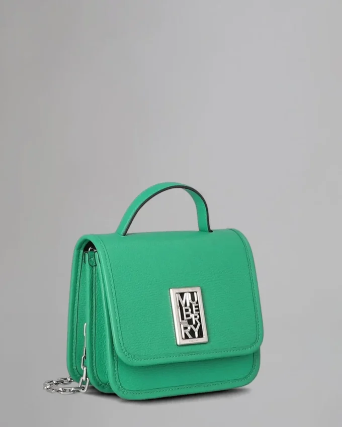 Sadie Square Secondhand-Tasche in Lawn Green aus Silky Calf-Ledern Sadie Square Secondhand-Tasche in Lawn Green aus Silky Calf-Ledern