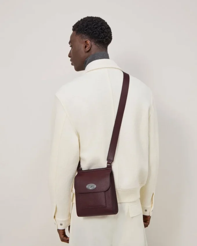 Small Antony Black Cherry Small Classic Grain Damen Small Antony Black Cherry Small Classic Grain Damen