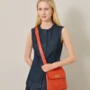 Small Antony Coral Orange Small Classic Grain Damen Small Antony Coral Orange Small Classic Grain Damen