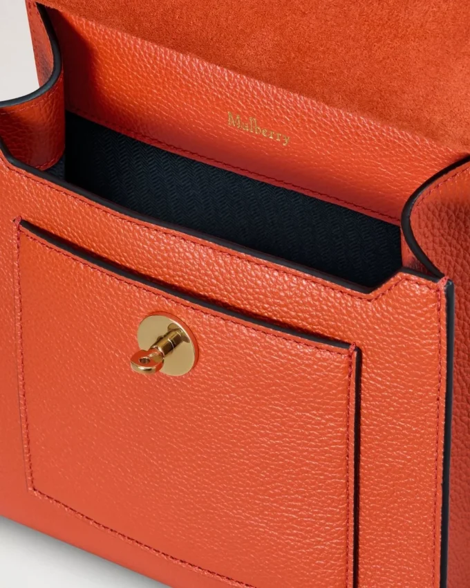 Small Antony Coral Orange Small Classic Grain Damen Small Antony Coral Orange Small Classic Grain Damen
