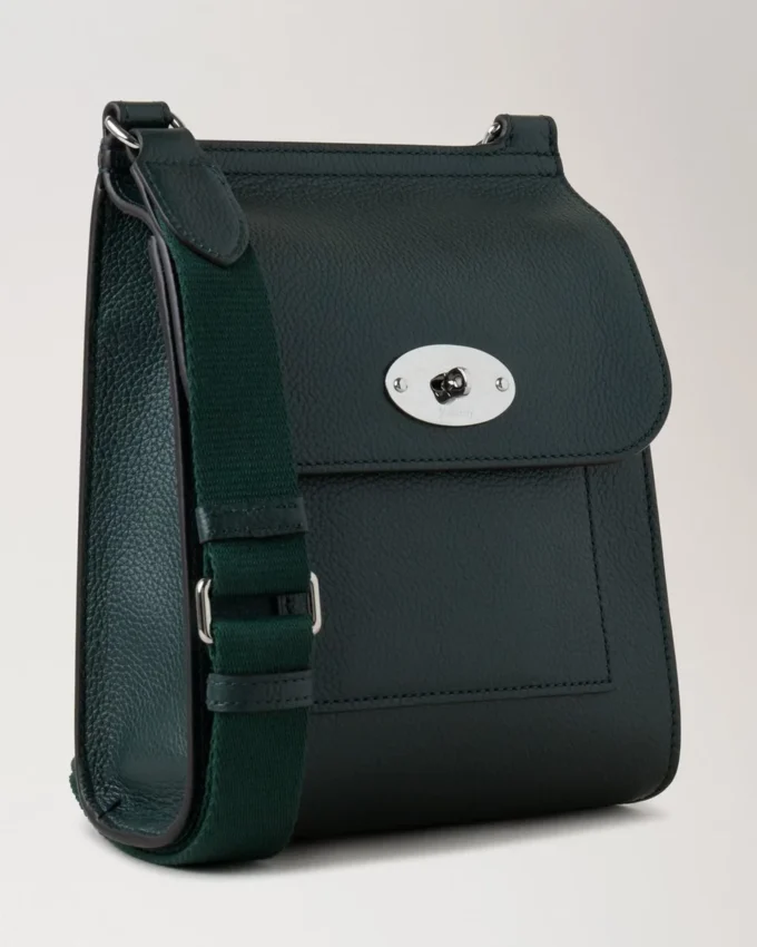 Small Antony Mulberry Green Small Classic Grain Small Antony Mulberry Green Small Classic Grain