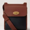 Small Antony Schwarz & Cognac Bioveg Scotchgrain & Flat Calf Small Antony Schwarz & Cognac Bioveg Scotchgrain & Flat Calf