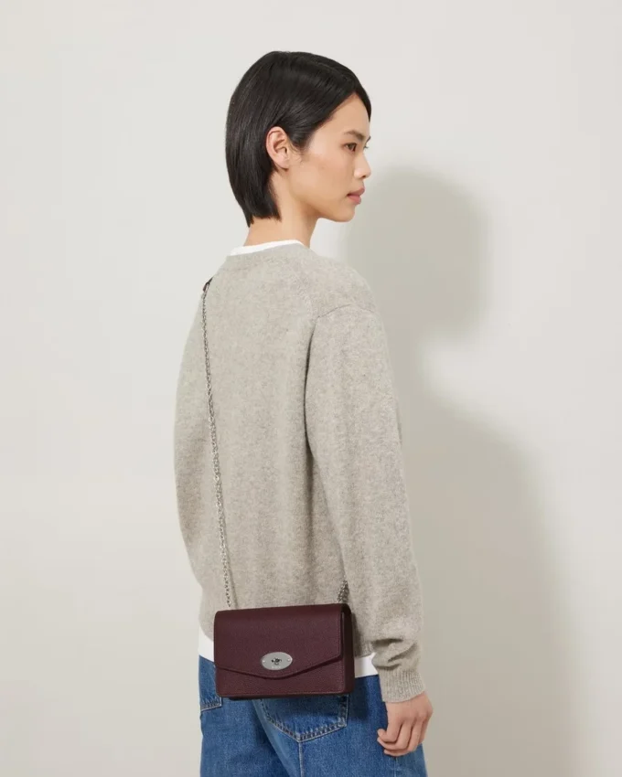 Small Darley Black Cherry Kleine Classic Grain Damen Small Darley Black Cherry Kleine Classic Grain Damen