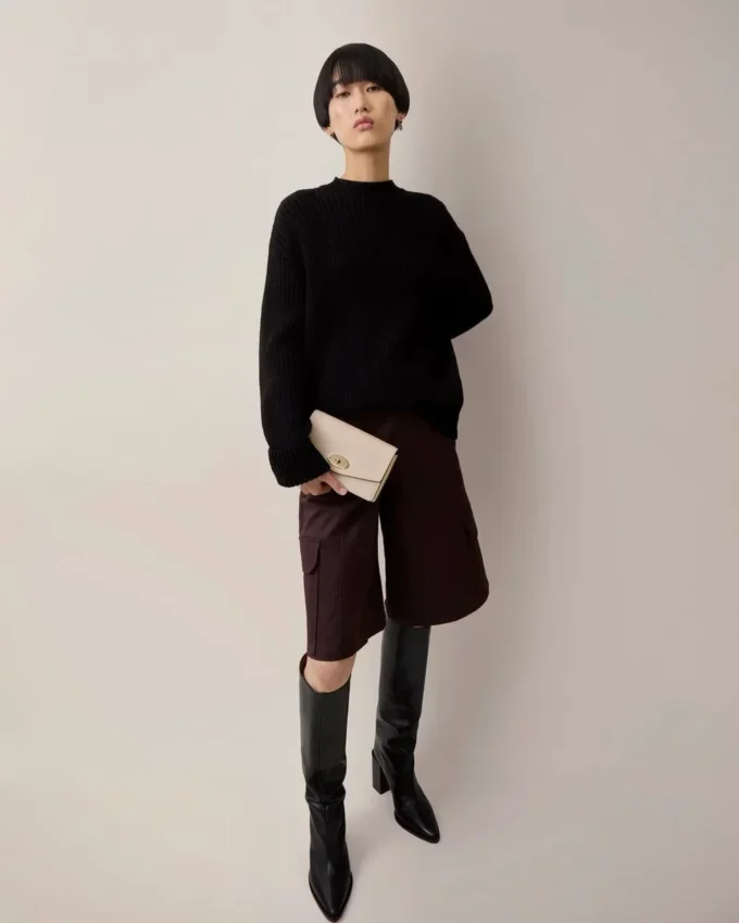 Small Darley Chalk Small Classic Grain Damen Small Darley Chalk Small Classic Grain Damen