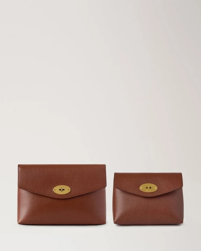 Darley Kosmetiktasche Oak Small Classic Grain Damen Darley Kosmetiktasche Oak Small Classic Grain Damen