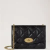 Small Darley Schwarz Gestepptes Nappaleder Damen Small Darley Schwarz Gestepptes Nappaleder Damen