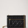 Small Darley Schwarz Gestepptes Nappaleder Damen Small Darley Schwarz Gestepptes Nappaleder Damen