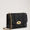 Small Darley Schwarz Gestepptes Nappaleder Damen Small Darley Schwarz Gestepptes Nappaleder Damen