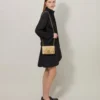 Small Darley Somerset Gold Grainy Metallic Darley Small Darley Somerset Gold Grainy Metallic Darley