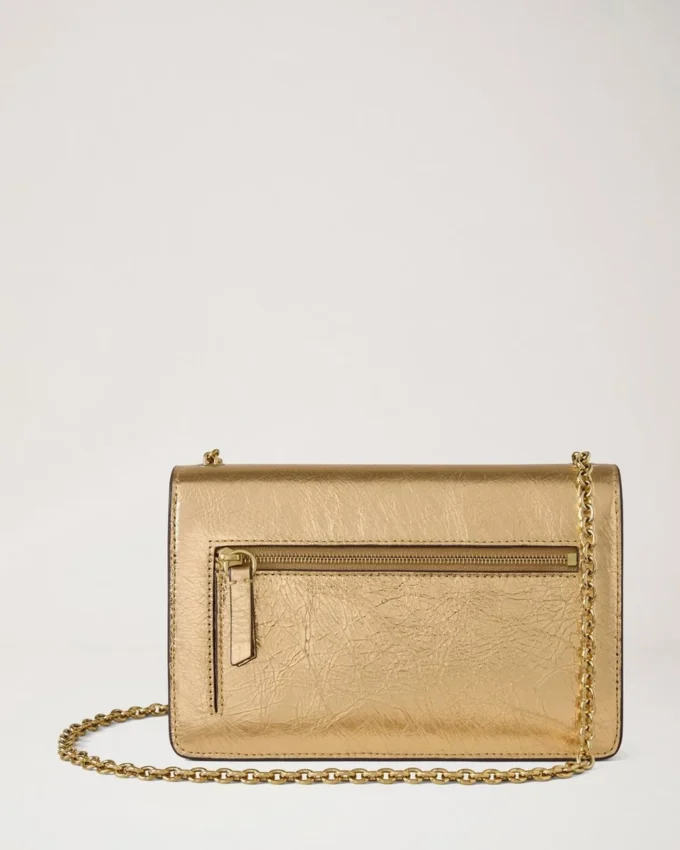 Small Darley Somerset Gold Grainy Metallic Darley Small Darley Somerset Gold Grainy Metallic Darley