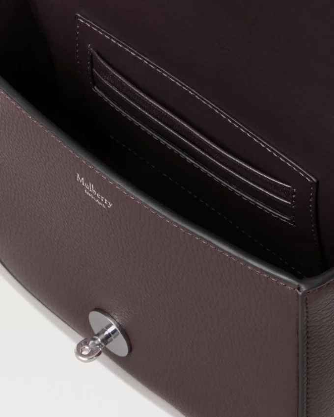 Small Darley-Tasche Black Cherry Small Classic Grain Small Darley-Tasche Black Cherry Small Classic Grain