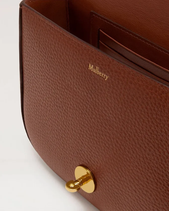 Small Darley-Tasche in Eiche, zweifarbig, Small Classic Grain Small Darley-Tasche in Eiche, zweifarbig, Small Classic Grain
