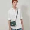 Small Darley-Tasche in Mulberry Green, kleine klassische Narbung Small Darley-Tasche in Mulberry Green, kleine klassische Narbung