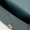 Small Darley-Tasche in Mulberry Green, kleine klassische Narbung Small Darley-Tasche in Mulberry Green, kleine klassische Narbung