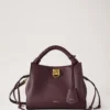 Small Iris Black Cherry Heavy Grain Damen Small Iris Black Cherry Heavy Grain Damen
