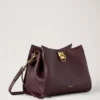 Small Iris Black Cherry Heavy Grain Damen Small Iris Black Cherry Heavy Grain Damen