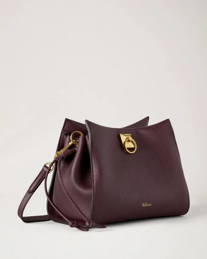 Small Iris Black Cherry Heavy Grain Damen Small Iris Black Cherry Heavy Grain Damen
