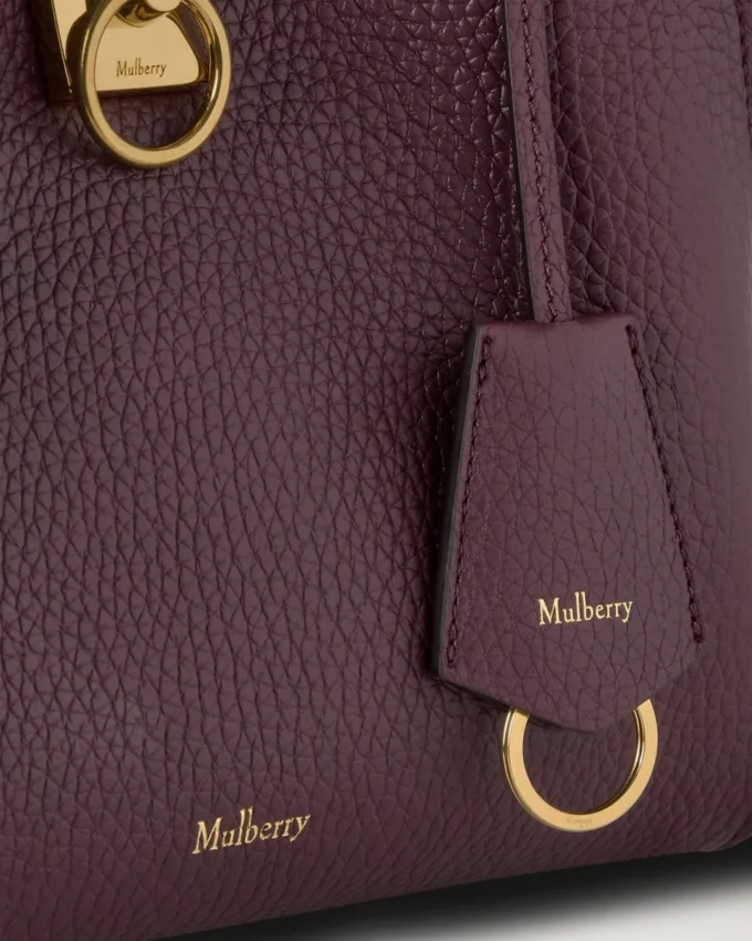Small Iris Black Cherry Heavy Grain Damen Small Iris Black Cherry Heavy Grain Damen