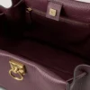 Small Iris Black Cherry Heavy Grain Damen Small Iris Black Cherry Heavy Grain Damen