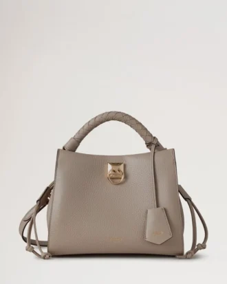 Small Iris Cashmere Taupe Heavy Grain Damen