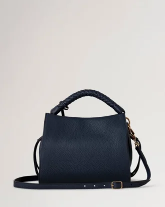 Small Iris Night Sky Heavy Grain & Silky Calf Damen