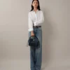 Small Iris Night Sky Heavy Grain & Silky Calf Damen Small Iris Night Sky Heavy Grain & Silky Calf Damen
