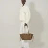 Small Soft Bayswater Salcombe Sand Suede Bayswater
