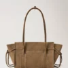 Small Soft Bayswater Salcombe Sand Suede Bayswater