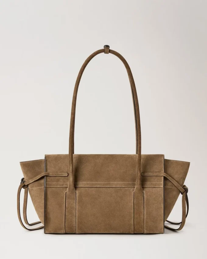 Small Soft Bayswater Salcombe Sand Suede Bayswater