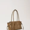 Small Soft Bayswater Salcombe Sand Suede Bayswater