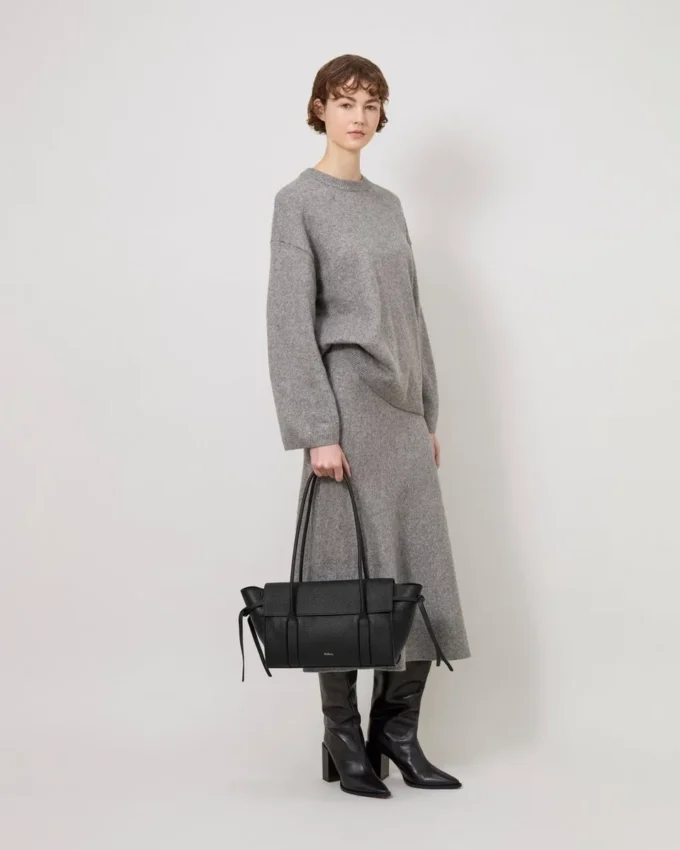 Small Soft Bayswater Schwarz Heavy Grain Geschenke